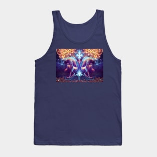 Duality - Digital Painting - Visionary Art Tank Top